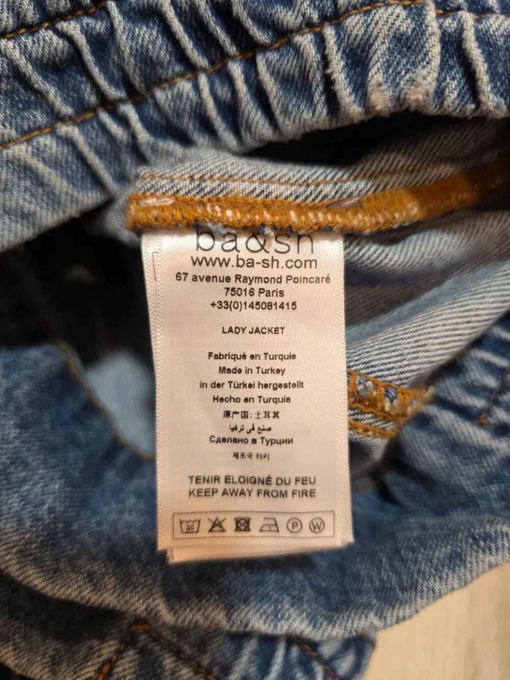 ba&sh denim vest - Picture 9 of 10